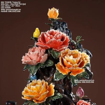 TƯỢNG SỨ MẪU ĐƠN - KHAI HOA PHÚ QUÝ